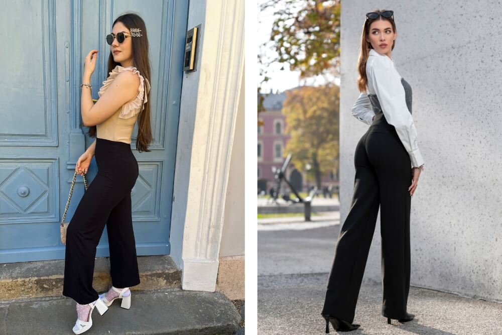 Leggings három hosszban: normál, rövidebb és hosszabb