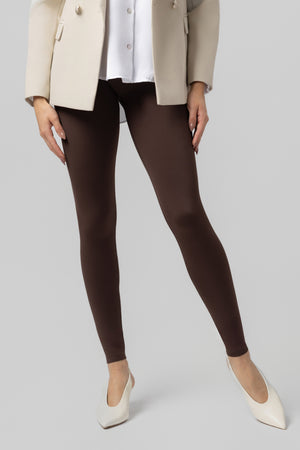 lelosi essential + leggings brun 1