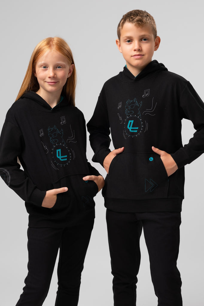 lelosi supercomfort gyerek kapucnis pulóver malmo 0