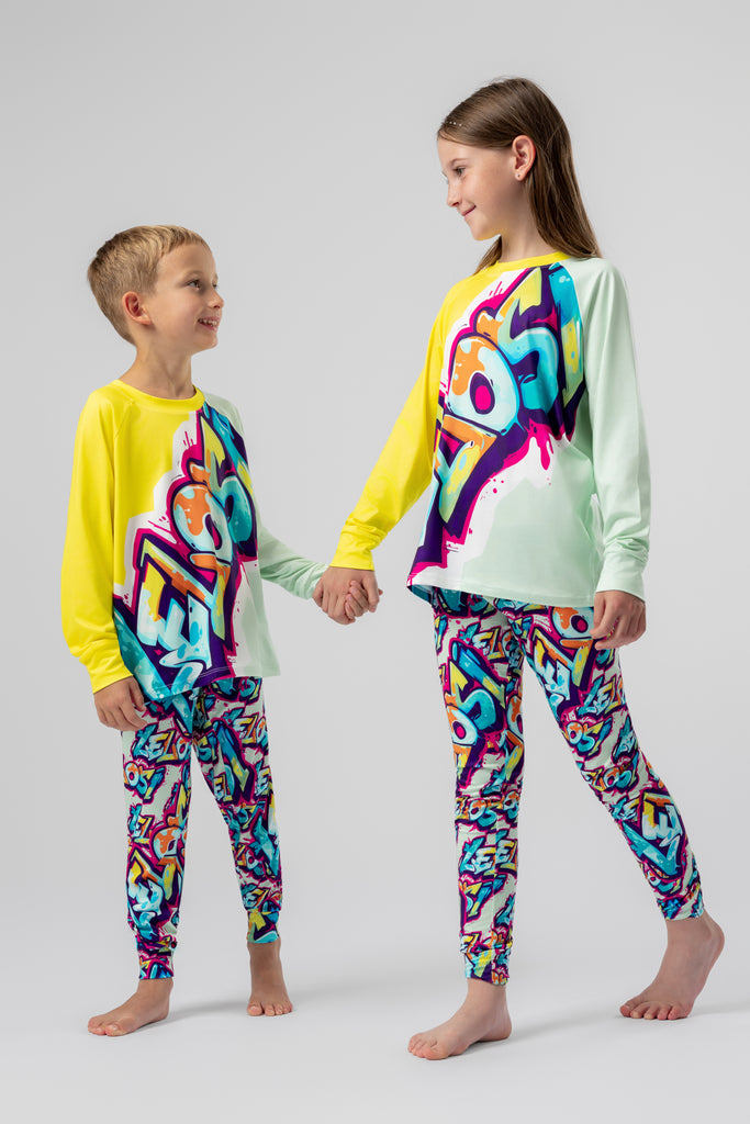 lelosi gyerek pizsama happycolours 0